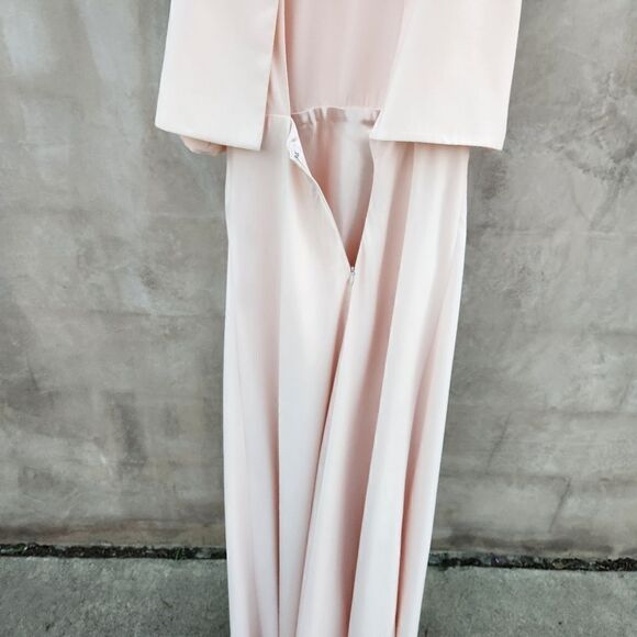 Jill Jill Stuart bhldn anthropologie I've Crepe maxi dress pink - Picture 10 of 11